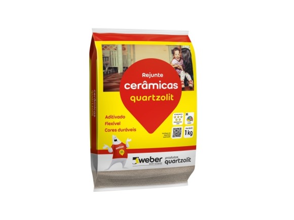 Quartzolit - Rejunte Cinza Ártico 1Kg