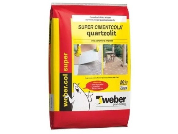 Quartzolit - Super Cimentcola Interna e Externa 20Kg