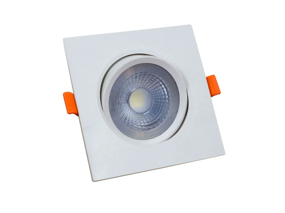 Spot de Embutir Quadrado Led 7,5x7,5 - Bronzearte