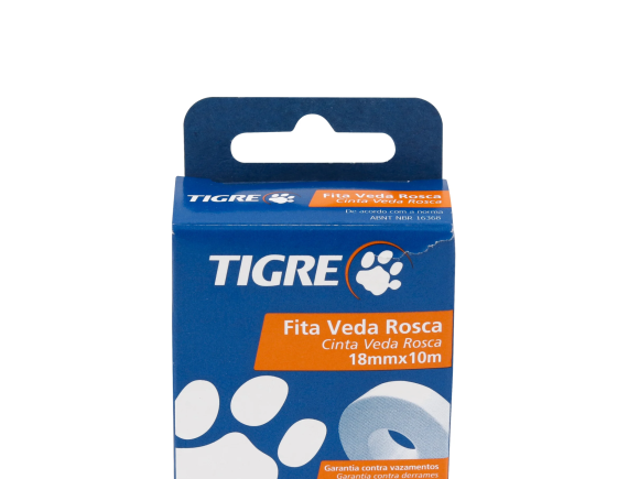 TIGRE-FITA VEDA ROSCA 18MMX10M